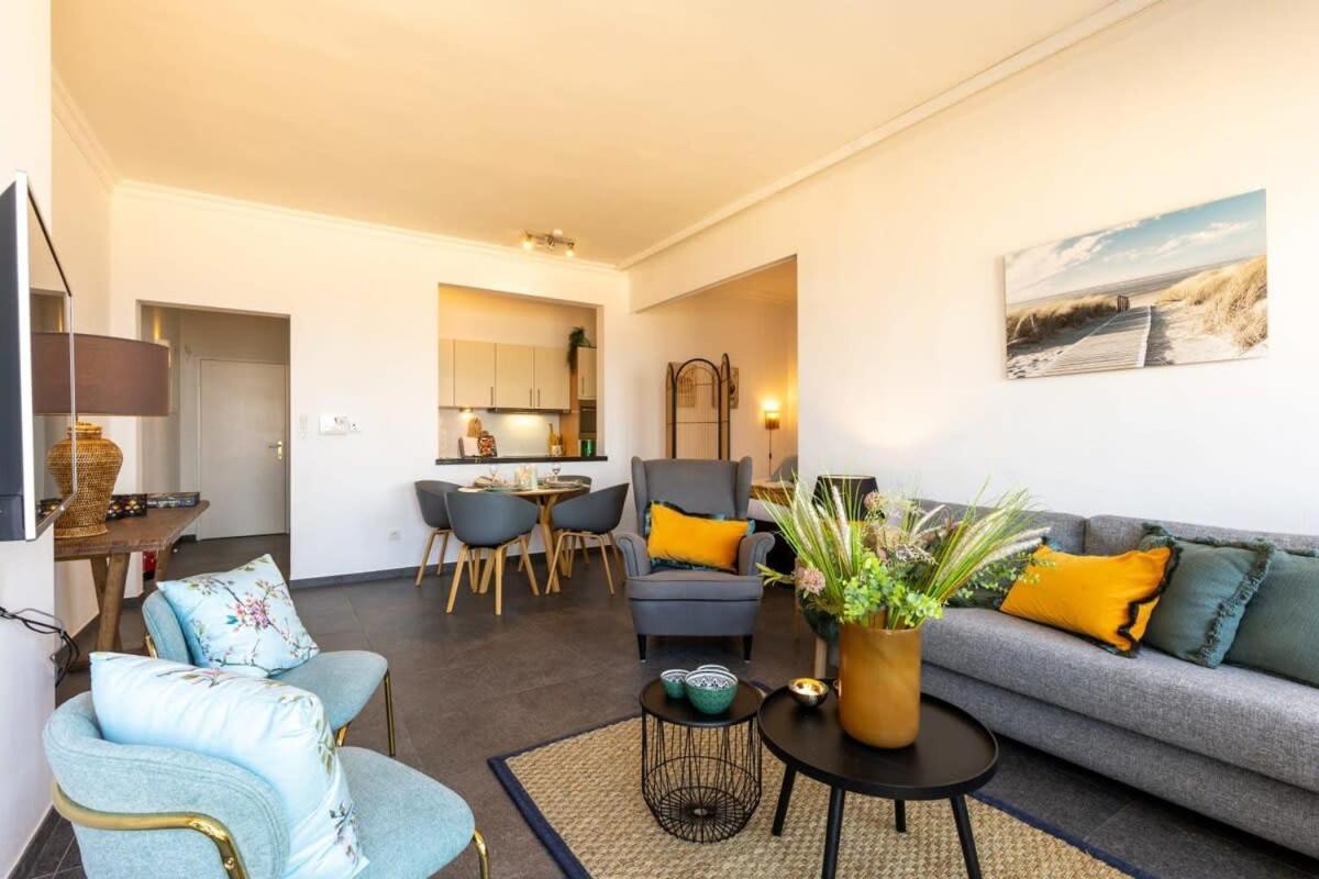 Huswell - Beautiful Spacious Studio With Frontal Sea View Knokke-Heist Exteriér fotografie